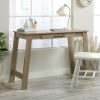 Desks * | New Beginnings Writing Table In Summer Oak Sauder 424259