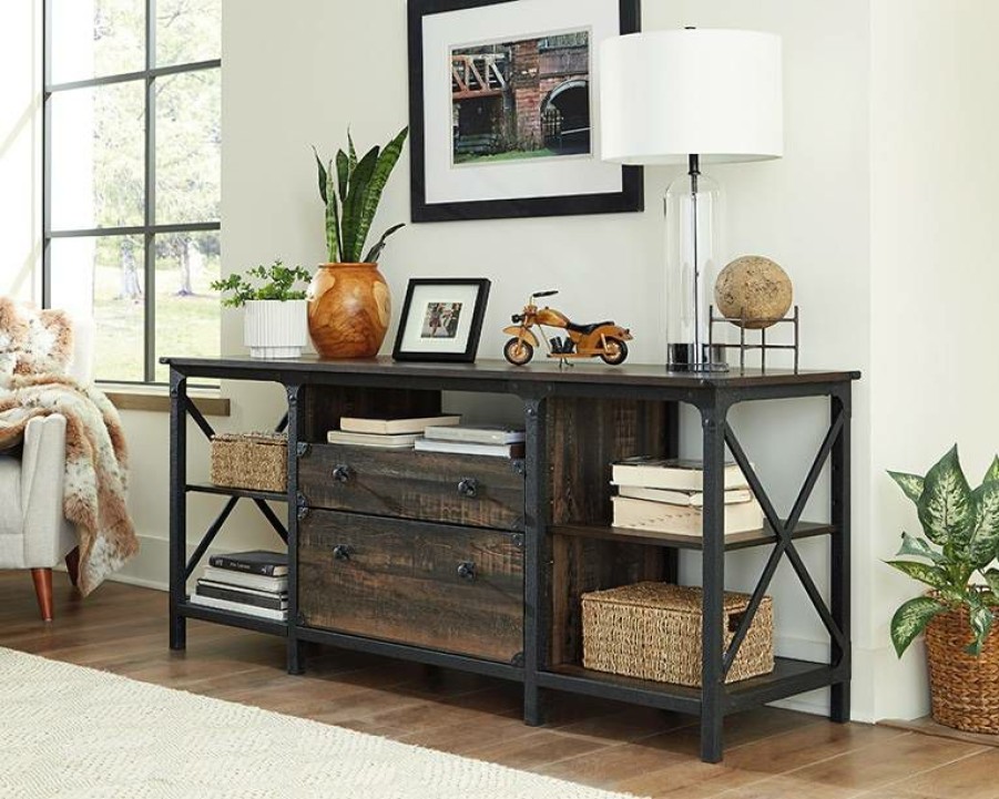 Storage Credenza * | Best Quality Steel River Industrial Storage Credenza With Drawers Sauder 427853