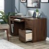 Desks * | Quick Delivery Englewood Computer Desk Spm A2 In Spiced Mahogany Sauder 426918