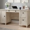 Desks * | Quick Delivery Hammond Computer Desk With Drawers In Chalk Oak Sauder 431249