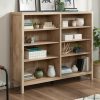 Bookcases & Shelves * | New Cubby Storage Bookcase In Prime Oak Sauder 433566