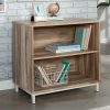 Bookcases & Shelves * | Classical Bergen Circle 2-Shelf Commercial Bookcase In Kiln Acacia Sauder 427466