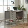 Desks * | Large Choice Coastal Single Pedestal Desk With Storage Sauder 427308