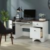 Desks * | Low Price Computer Desk Sw In Soft White Sauder 429449