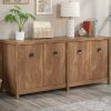 Storage Credenza * | Promotion Cannery Bridge Office Credenza With Doors In Sindoori Mango Sauder 429513