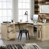 Desks * | Special Style Aspen Post L-Desk 66 X 66 Pmo A2 In Prime Oak Sauder 427163