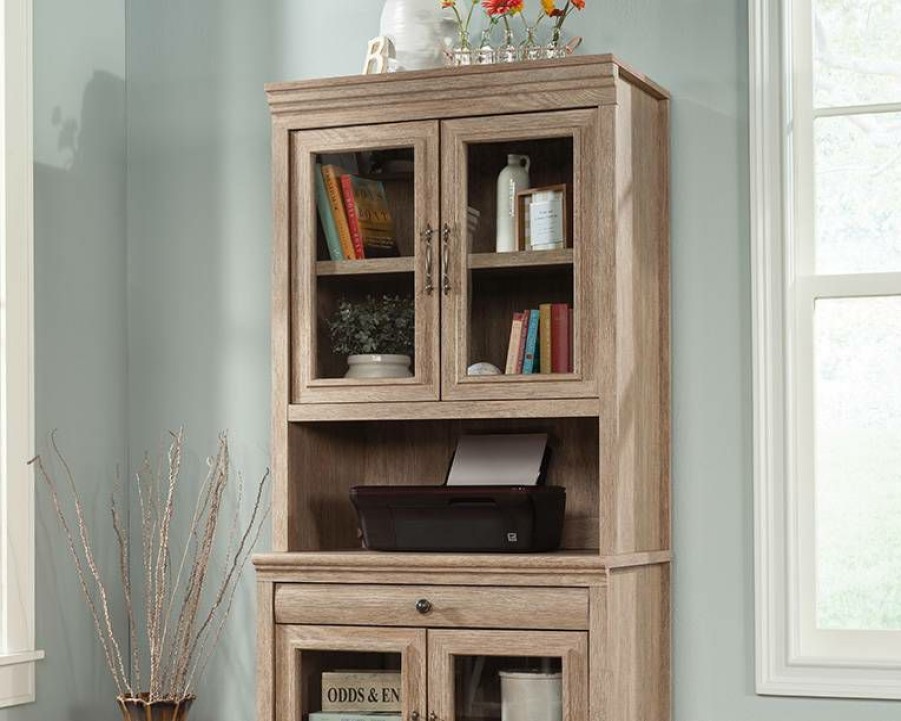 Storage Credenza * | New Threads Rollingwood Country Library Hutch Sauder 431436