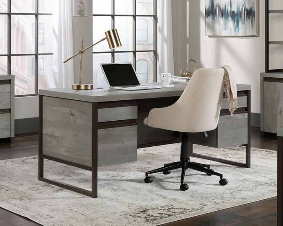 Desks * | Fashion Manhattan Gate 66 Executive Desk Mo Sauder 429254