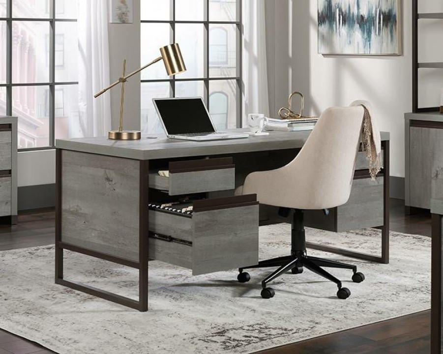 Desks * | Fashion Manhattan Gate 66 Executive Desk Mo Sauder 429254