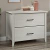 Filing Cabinets * | Store 2-Drawer Lateral File Cabinet In Glacier Oak Sauder 432011