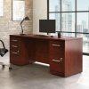 Desks * | Best Quality Affirm 72 X 24 3-File Double Ped Desk Sauder 430203