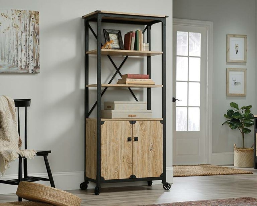 Bookcases & Shelves * | Low Price Steel River Bookcase W/ Doors Sauder 425910