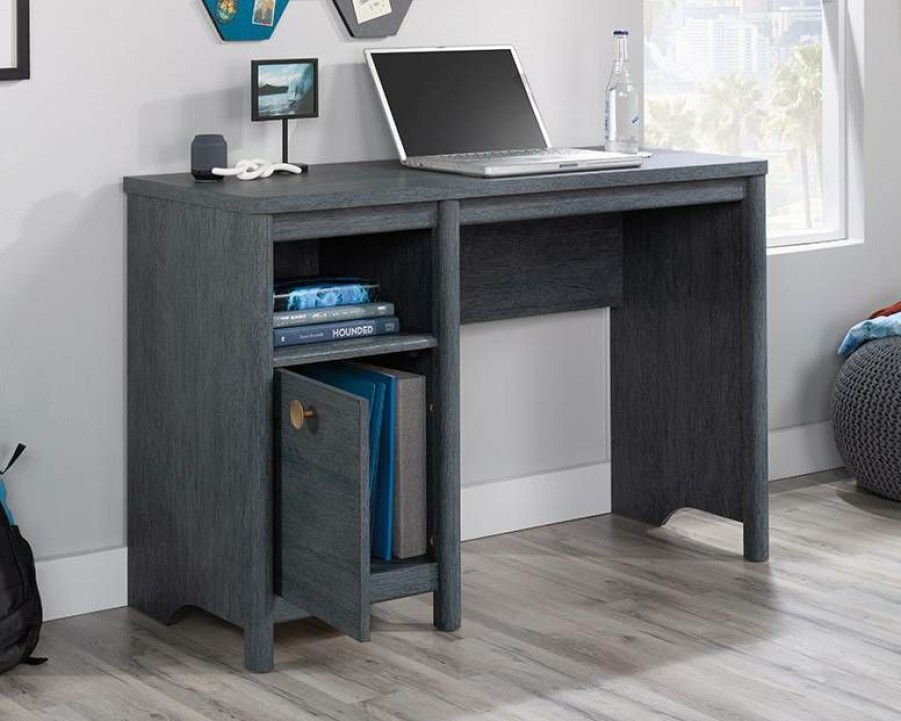 Desks * | Fashionable Home Office Desk In Denim Oak Sauder 433525