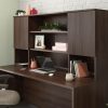 Desks * | Less Expensive Affirm Commercial Desktop Hutch In Noble Elm Sauder 427448