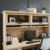 Desks * | Popular Mason Peak Commercial Office Storage Hutch For Desk In Prime Oak Sauder 427809