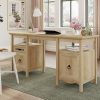 Desks * | Reliable Quality Classic Orchard Oak Executive Computer Desk Sauder 425125