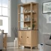 Bookcases & Shelves * | Fashion August Hill 5 Shelf Bookcase In Dover Oak Sauder 426135