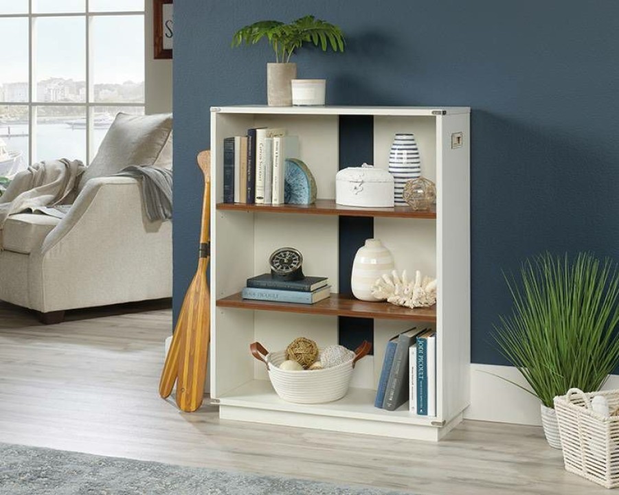 Bookcases & Shelves * | Store Vista Key Bookcase In Pearl Oak Sauder 424181