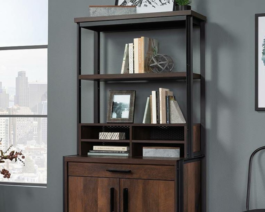 Storage Credenza * | Online Discount Briarbrook Utility Hutch Bo Sauder 430076