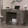 Desks * | Online Discount Hammond Computer Desk With Drawers In Emery Oak Sauder 430786