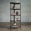 Bookcases & Shelves * | Quick Delivery North Avenue Bookcase In Smoked Oak Sauder 424168