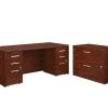 Desks * | Outlet Sale Affirm 72 X 30 2-File Double Ped Desk/Lat File Sauder 430207