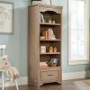 Bookcases & Shelves * | New Rollingwood Bookcase With Drawer In Brushed Oak Sauder 431440