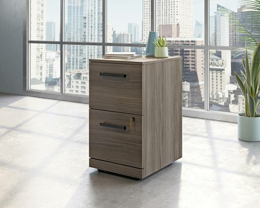 Filing Cabinets * | New Threads Commercial 2-Drawer Pedestal File Cabinet Sauder 427872