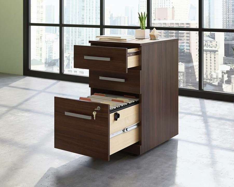 Storage Credenza * | Best Quality Affirm 3 Drawer Mobile File Ne Ua Sauder 427876