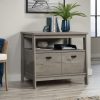 Filing Cabinets * | High Quality Trestle 1-Drawer Lateral Filing Cabinet In Mystic Oak Sauder 428835