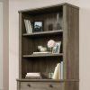 Desks * | Online Discount Hammond Library Hutch In Emery Oak Sauder 423532