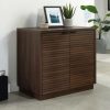 Storage Credenza * | Reliable Quality Palo Alto Commercial Storage Cabinet In Spiced Mahogany Sauder 427823