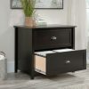 Filing Cabinets * | Outlet County Line Lateral File Eb In Estate Black Sauder 427719