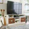 Storage Credenza * | Promotion Vista Key Credenza In Pearl Oak Sauder 424177