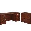 Desks * | Best Quality Affirm 72 X 24 3-File Double Ped Desk/Lat File Sauder 430204