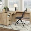 Desks * | Reliable Quality L-Shaped Home Office Desk In Prime Oak Sauder 433562