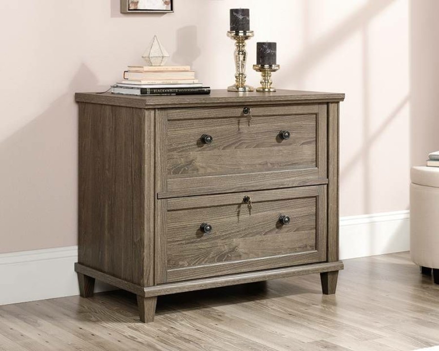 Filing Cabinets * | Special Style Hammond Lateral File In Emery Oak Sauder 423528