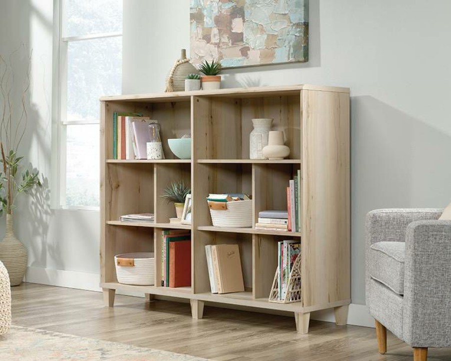 Bookcases & Shelves * | Clearance Willow Place Bookcase In Pacific Maple Sauder 425292