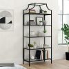 Bookcases & Shelves * | Top Selling Harvey Park Bookcase In Black Sauder 425784