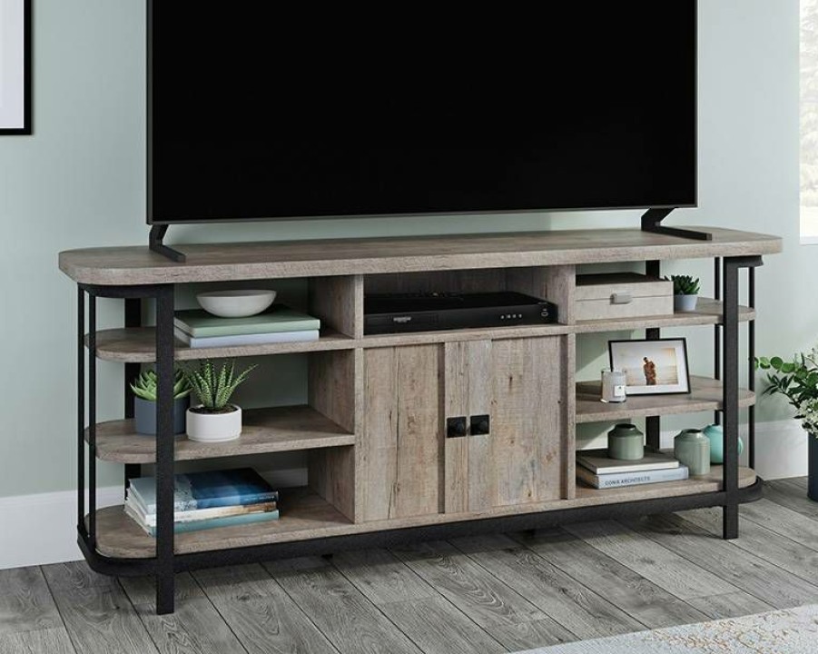 Storage Credenza * | Clearance Station House Entertainment Credenza Ww Sauder 433239