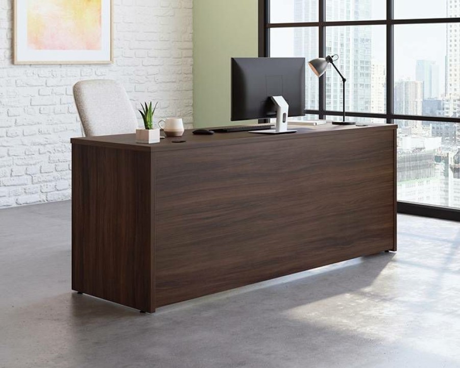 Storage Credenza * | Reliable Quality Affirm 72 X 24 Desk Shell/Cred/Return Ne Sauder 427442