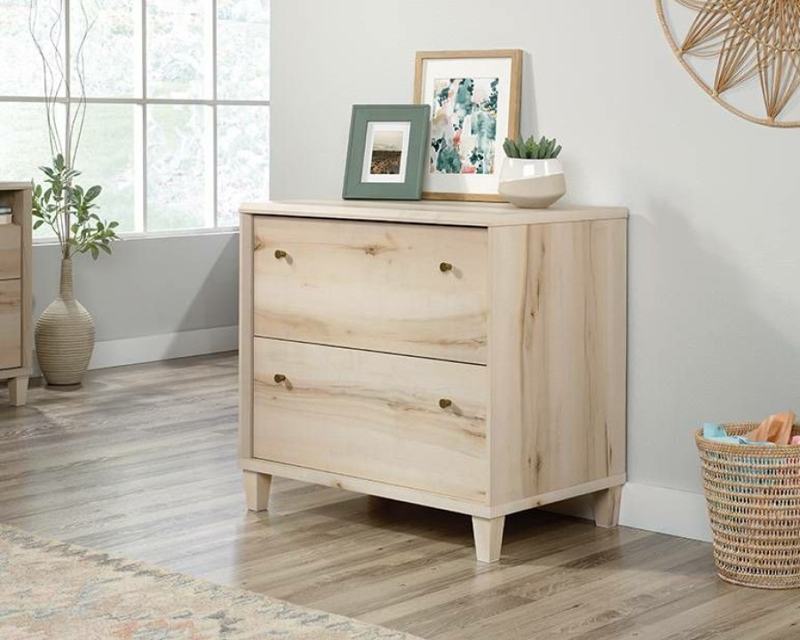 Filing Cabinets * | Outlet Willow Place Lateral File In Pacific Maple Sauder 425851