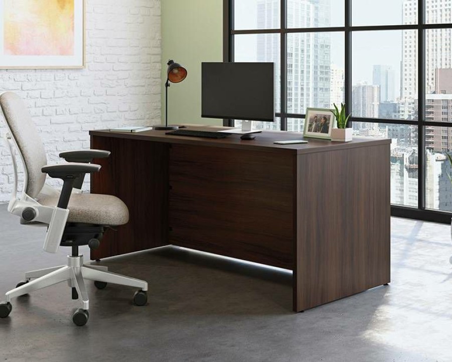 Desks * | Quick Delivery Affirm 60 Desk Shell Ne Sauder 427443